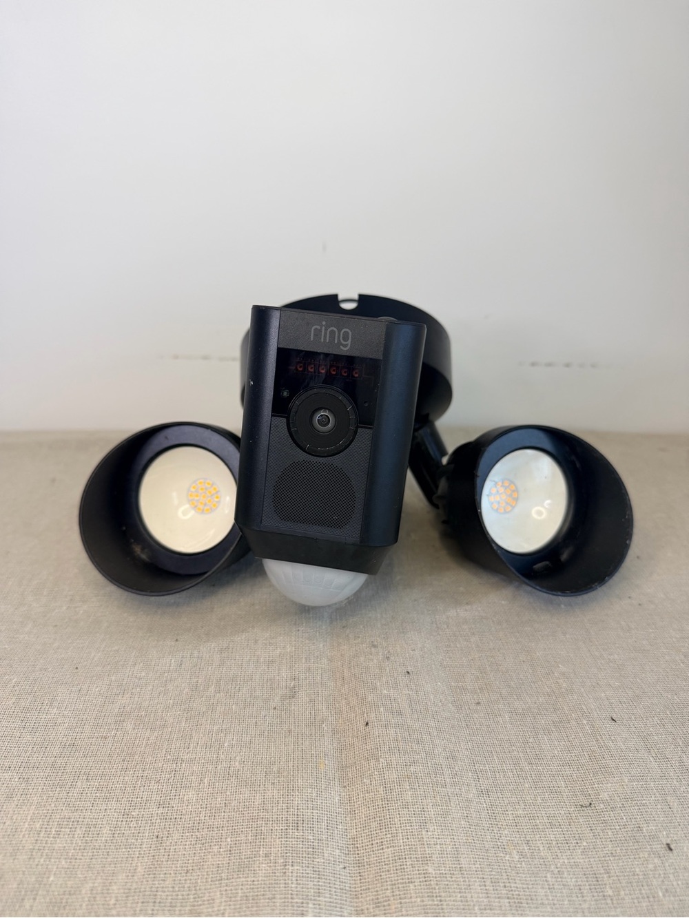 Ring Floodlight Cam Wired Plus Security Camera Light Black